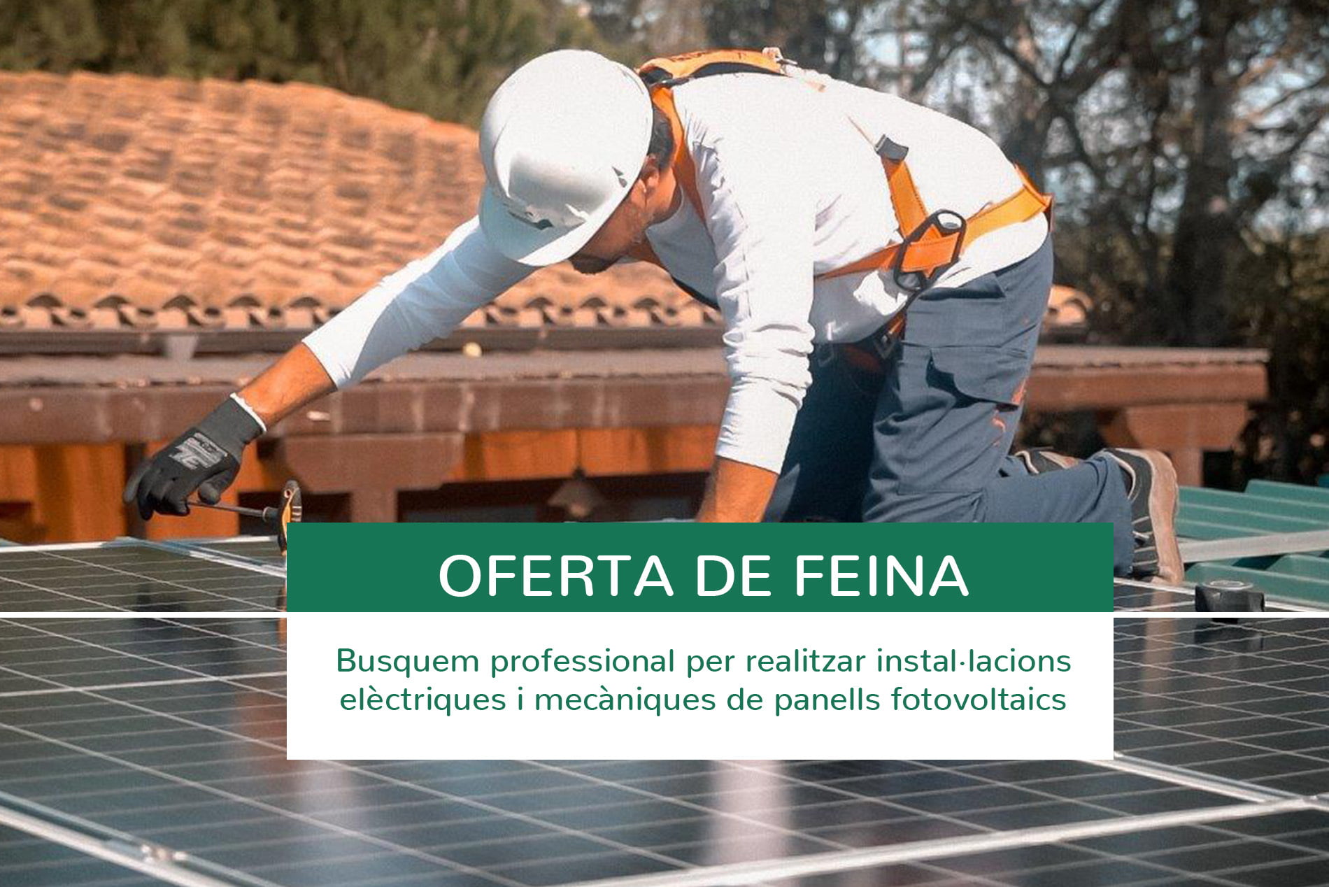 Oferta de feina: Busquem professional per a instal·lacions elèctriques